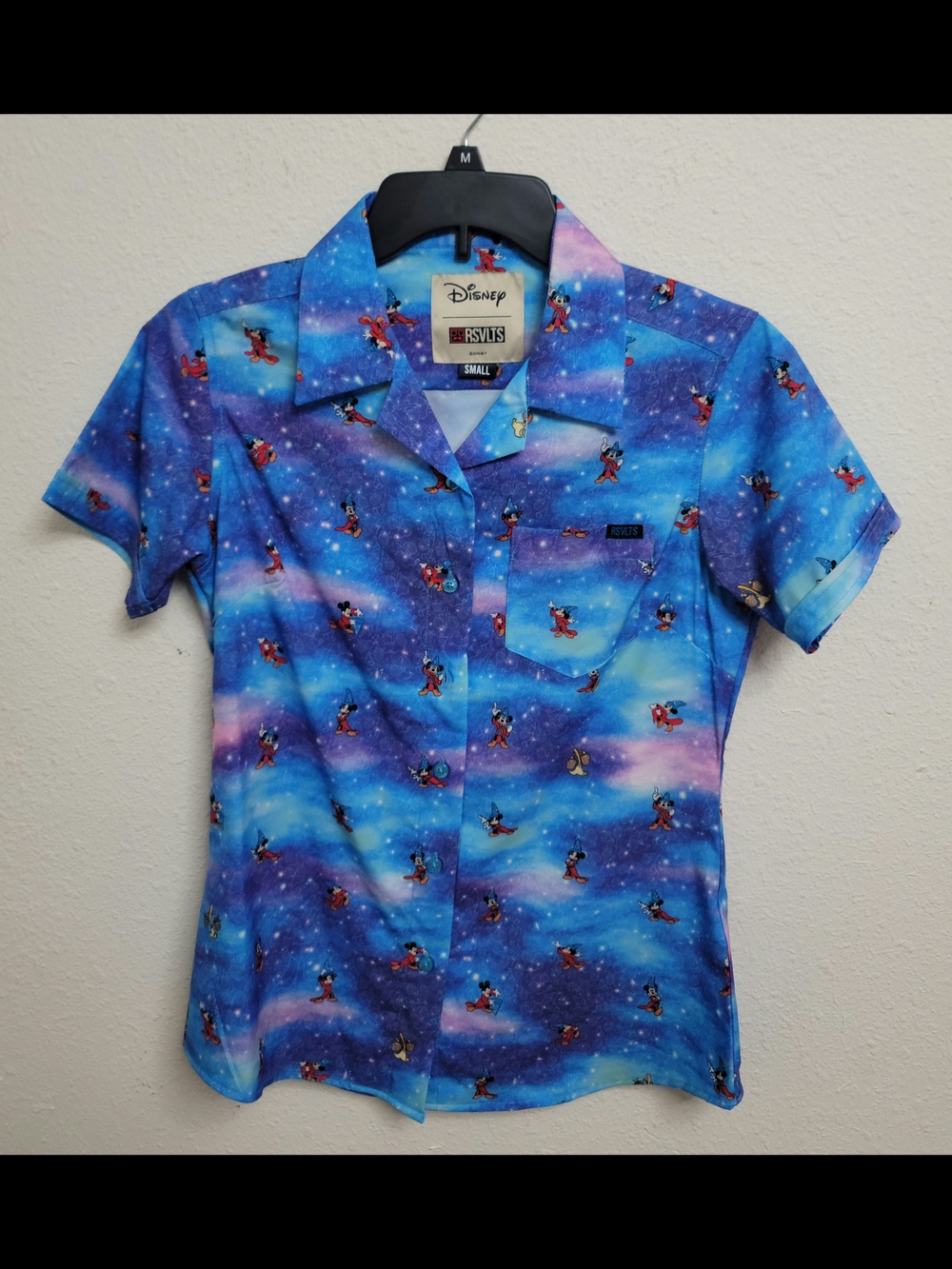 RSVLTS Disney's Fantasia "Lil Apprentices" Kunuflex Shirt Women's Small